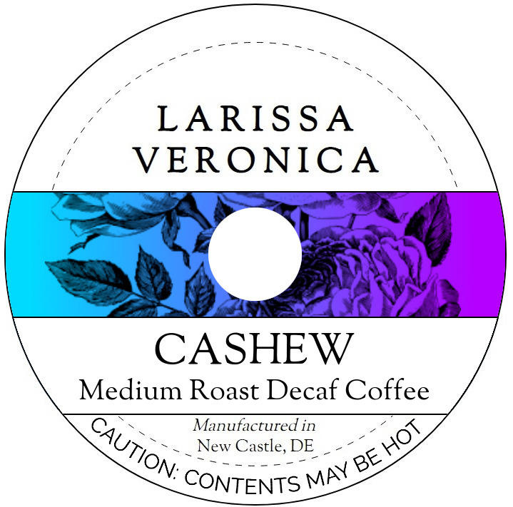 Cashew Medium Roast Decaf Coffee <BR>(Single Serve K-Cup Pods)