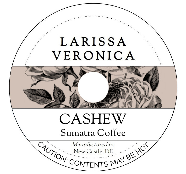 Cashew Sumatra Coffee <BR>(Single Serve K-Cup Pods)