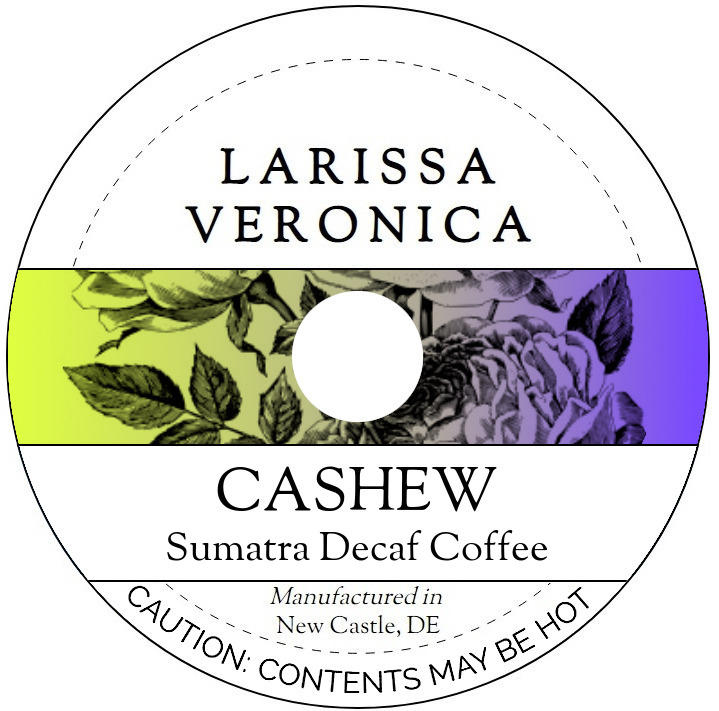 Cashew Sumatra Decaf Coffee <BR>(Single Serve K-Cup Pods)