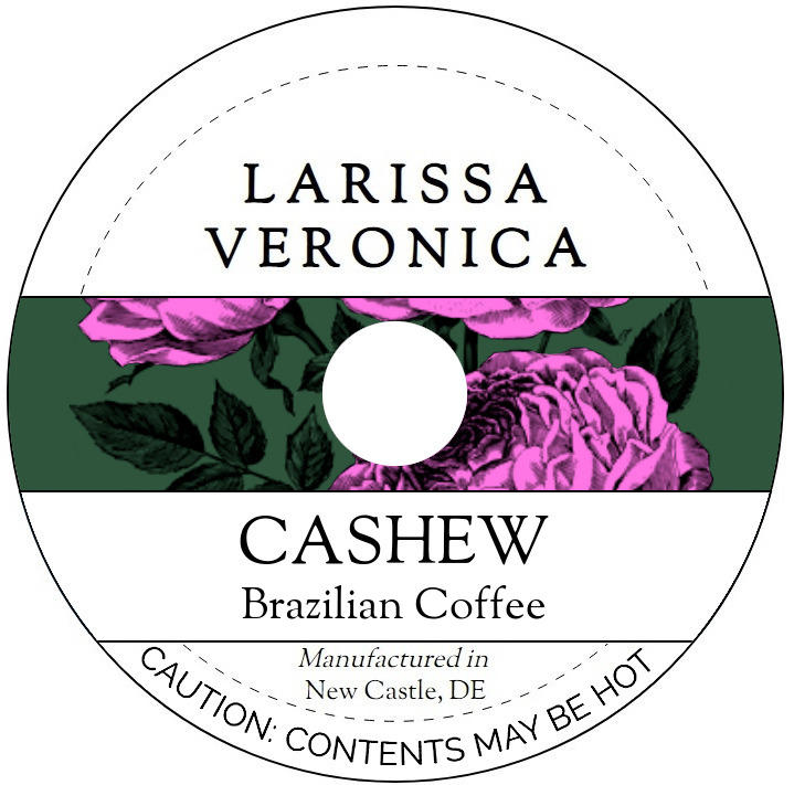 Cashew Brazilian Coffee <BR>(Single Serve K-Cup Pods)