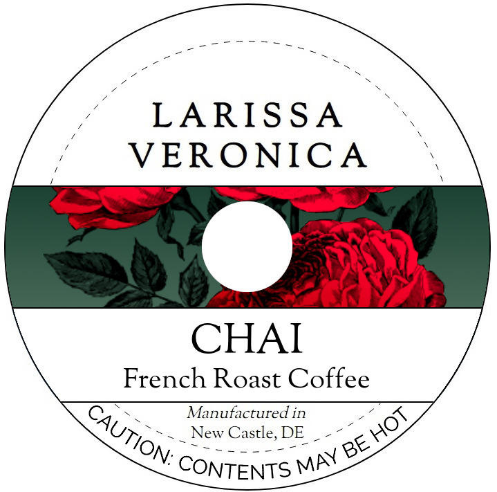 Chai French Roast Coffee <BR>(Single Serve K-Cup Pods)