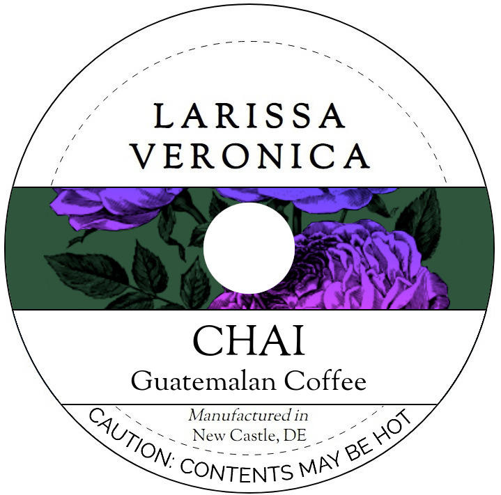 Chai Guatemalan Coffee <BR>(Single Serve K-Cup Pods)