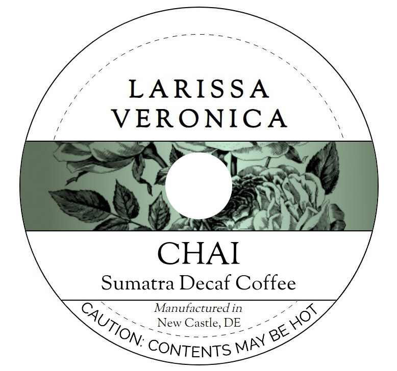 Chai Sumatra Decaf Coffee <BR>(Single Serve K-Cup Pods)