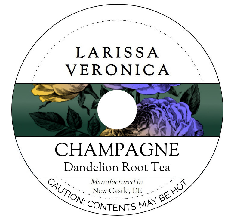 Champagne Dandelion Root Tea <BR>(Single Serve K-Cup Pods)