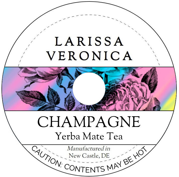 Champagne Yerba Mate Tea <BR>(Single Serve K-Cup Pods)