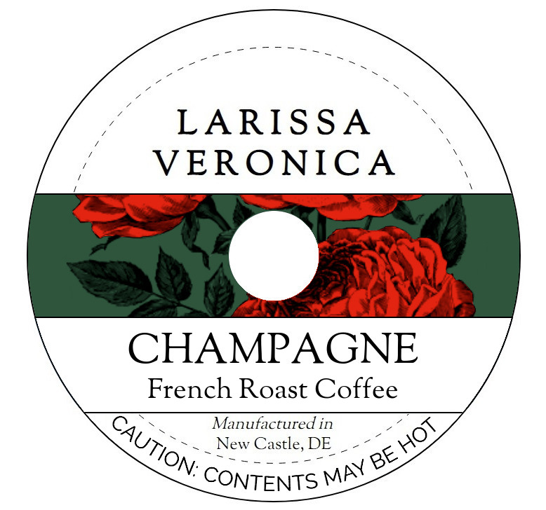 Champagne French Roast Coffee <BR>(Single Serve K-Cup Pods)