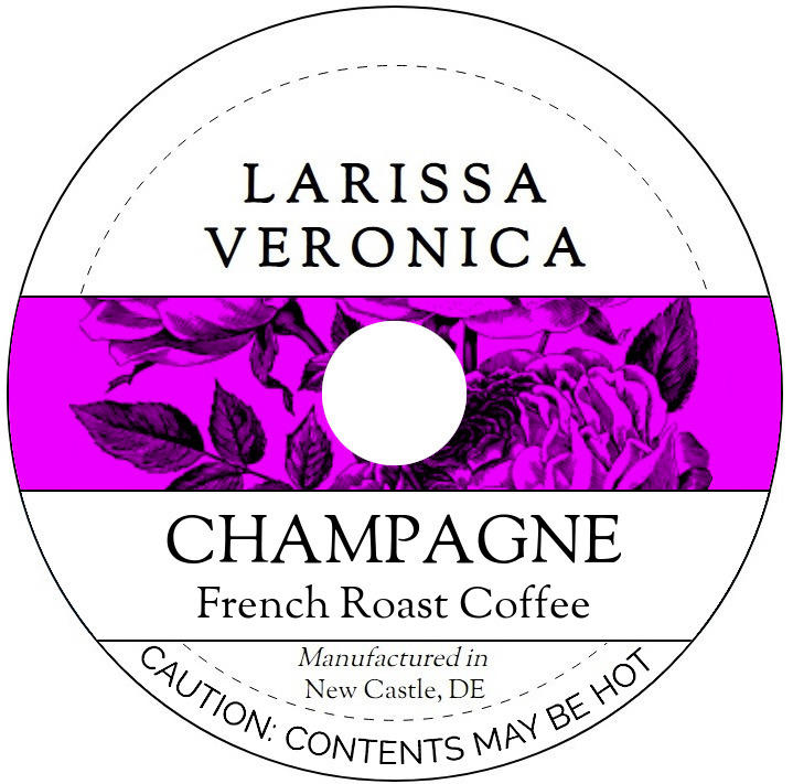 Champagne French Roast Coffee <BR>(Single Serve K-Cup Pods)