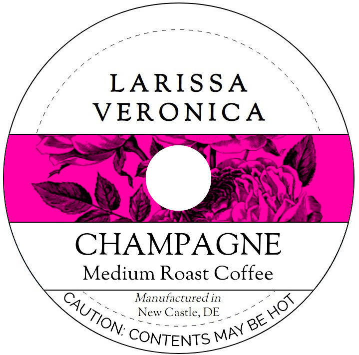 Champagne Medium Roast Coffee <BR>(Single Serve K-Cup Pods)