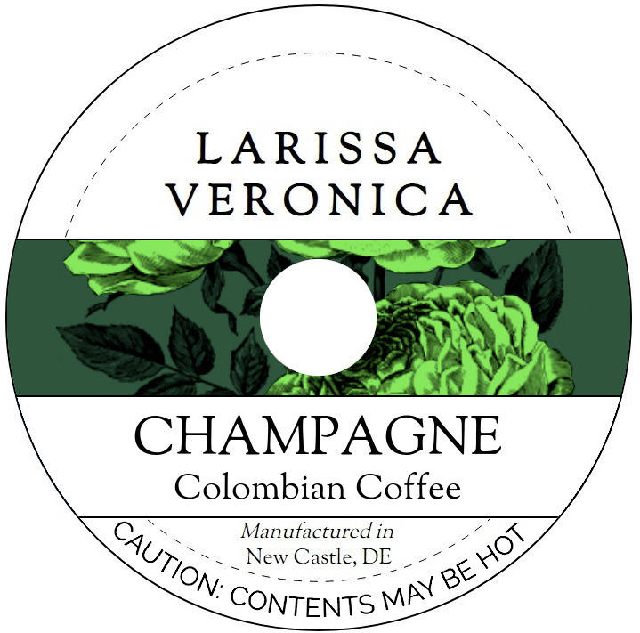 Champagne Colombian Coffee <BR>(Single Serve K-Cup Pods)