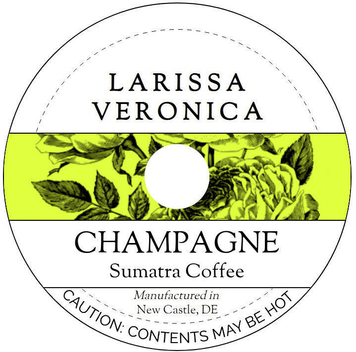 Champagne Sumatra Coffee <BR>(Single Serve K-Cup Pods)