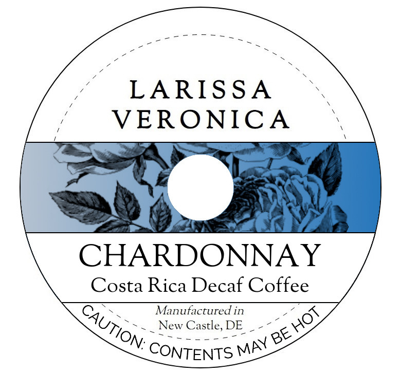 Chardonnay Costa Rica Decaf Coffee <BR>(Single Serve K-Cup Pods)