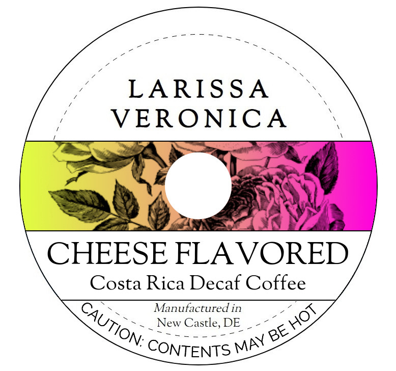Cheese Flavored Costa Rica Decaf Coffee <BR>(Single Serve K-Cup Pods)