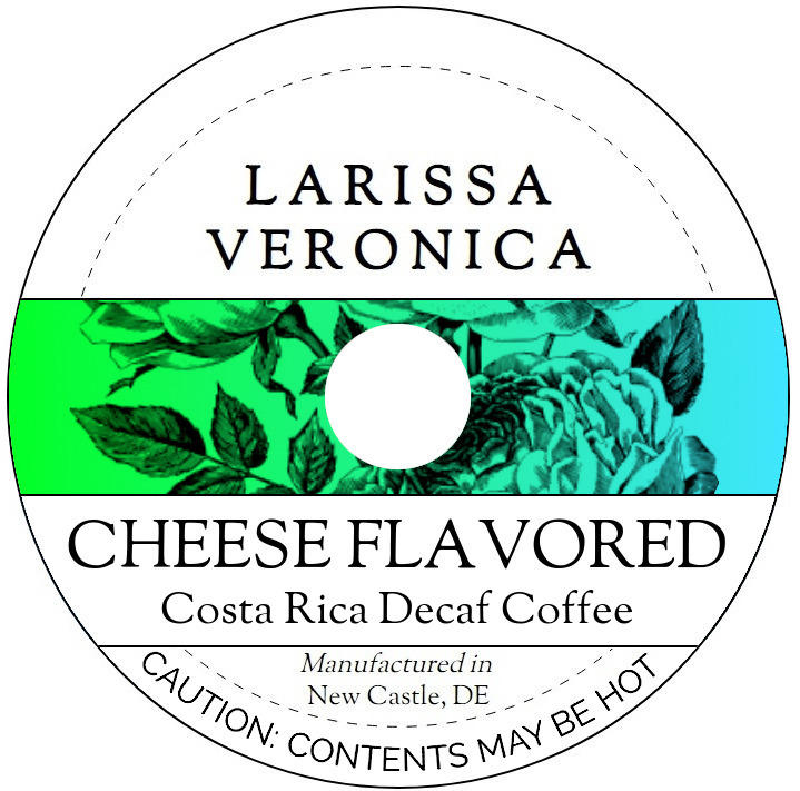 Cheese Flavored Costa Rica Decaf Coffee <BR>(Single Serve K-Cup Pods)