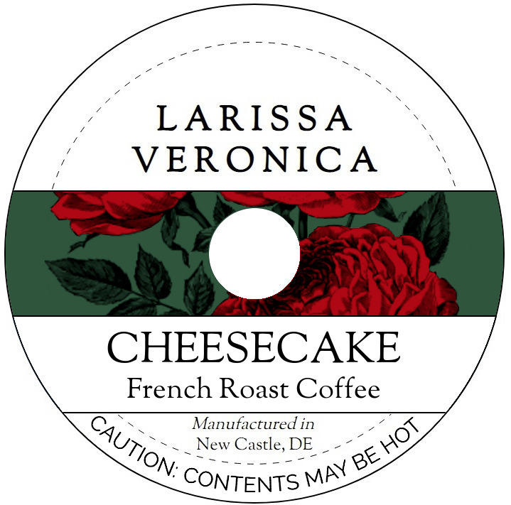 Cheesecake French Roast Coffee <BR>(Single Serve K-Cup Pods)