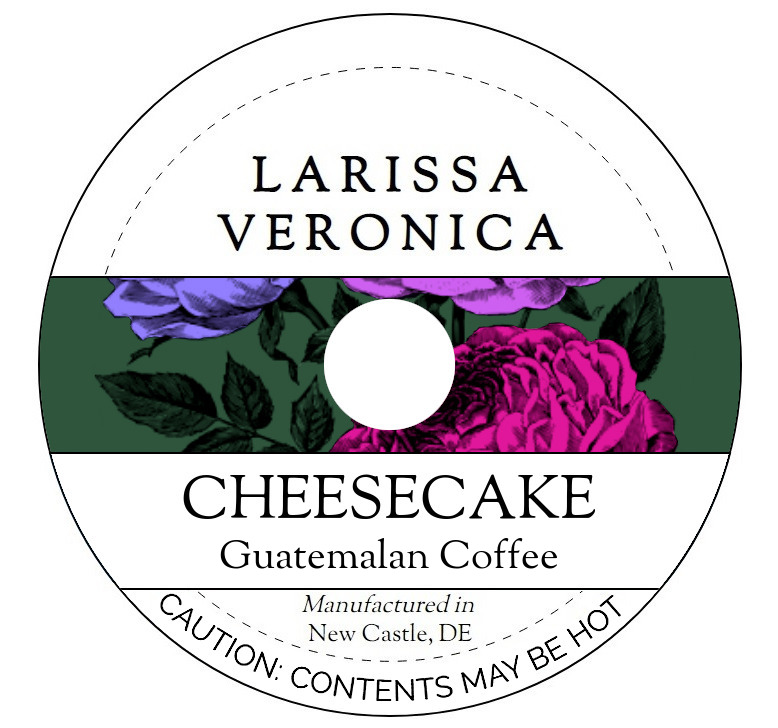 Cheesecake Guatemalan Coffee <BR>(Single Serve K-Cup Pods)