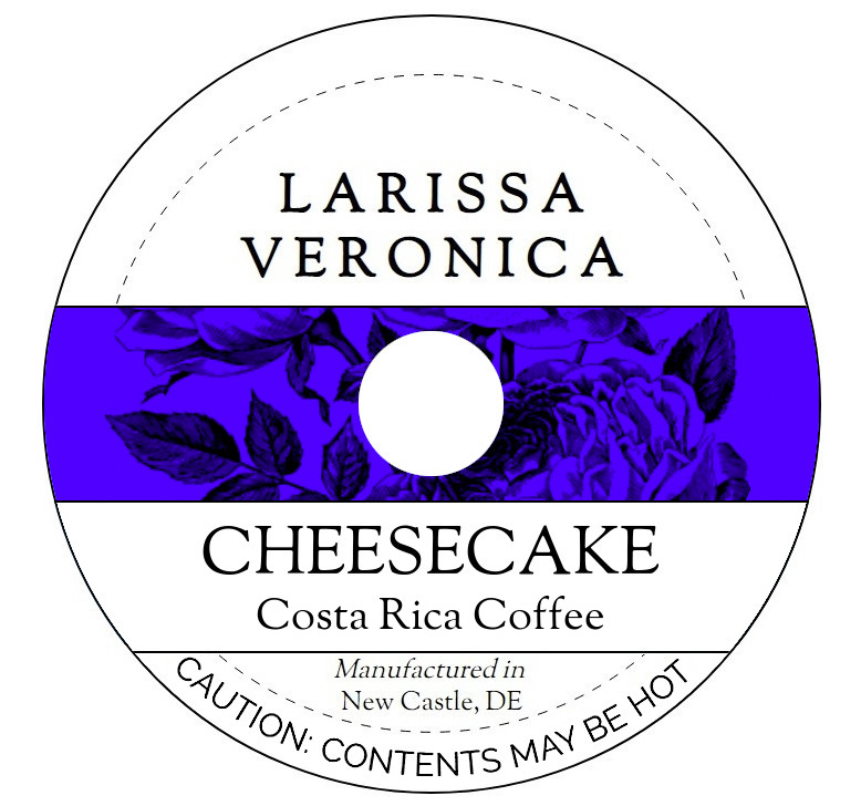 Cheesecake Costa Rica Coffee <BR>(Single Serve K-Cup Pods)