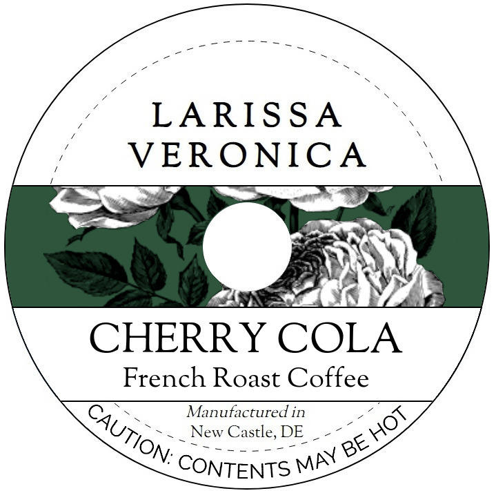 Cherry Cola French Roast Coffee <BR>(Single Serve K-Cup Pods)