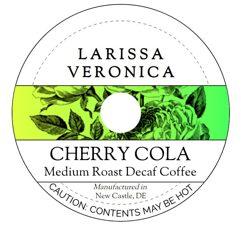 Cherry Cola Medium Roast Decaf Coffee <BR>(Single Serve K-Cup Pods)