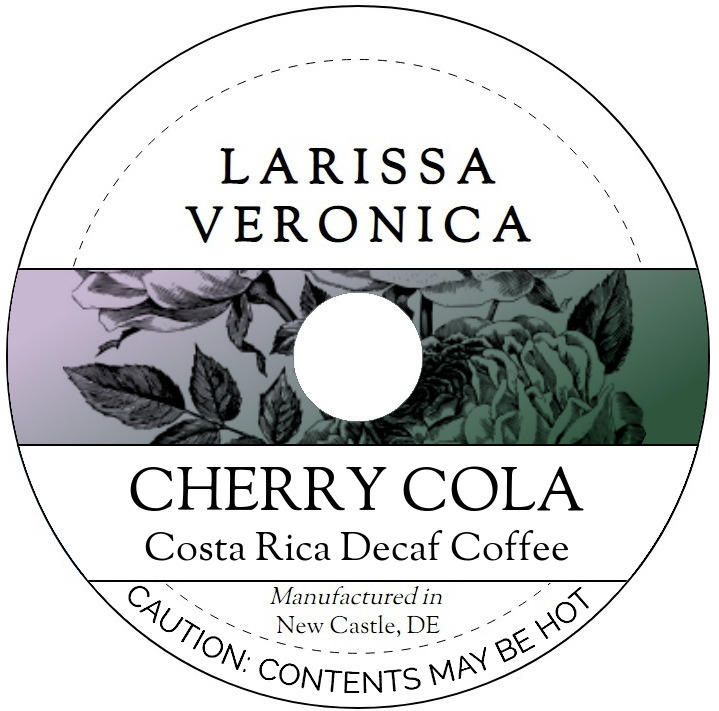 Cherry Cola Costa Rica Decaf Coffee <BR>(Single Serve K-Cup Pods)