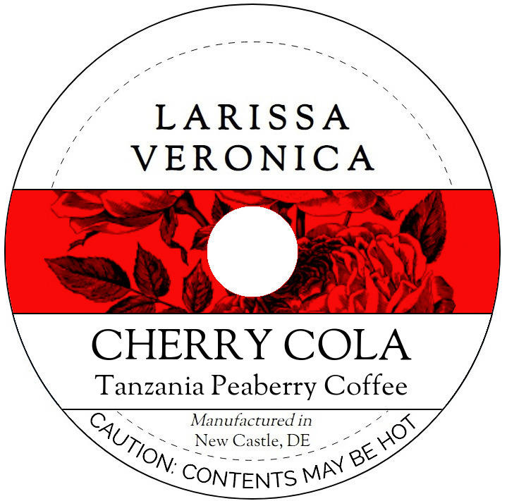 Cherry Cola Tanzania Peaberry Coffee <BR>(Single Serve K-Cup Pods)