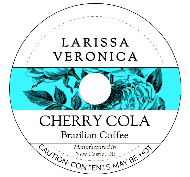 Cherry Cola Brazilian Coffee <BR>(Single Serve K-Cup Pods)