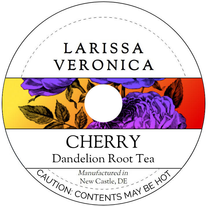 Cherry Dandelion Root Tea <BR>(Single Serve K-Cup Pods)