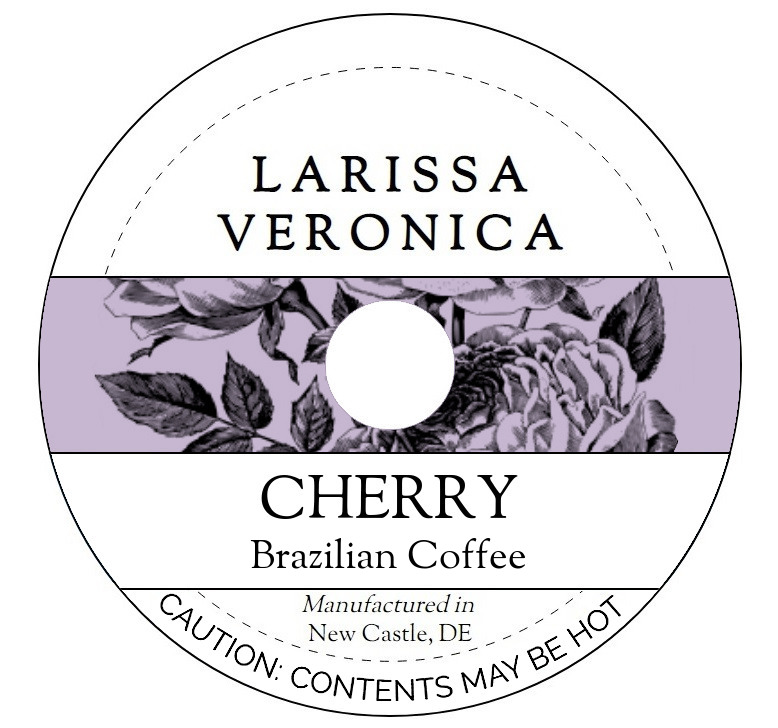 Cherry Brazilian Coffee <BR>(Single Serve K-Cup Pods)