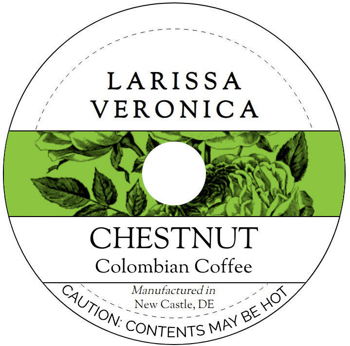 Chestnut Colombian Coffee <BR>(Single Serve K-Cup Pods)