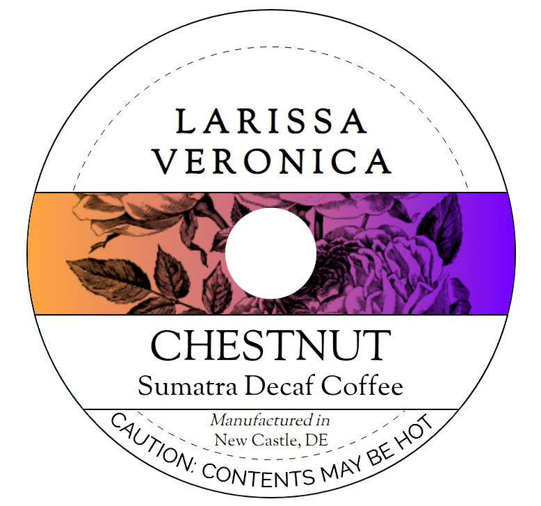 Chestnut Sumatra Decaf Coffee <BR>(Single Serve K-Cup Pods)