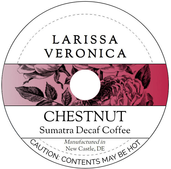 Chestnut Sumatra Decaf Coffee <BR>(Single Serve K-Cup Pods)