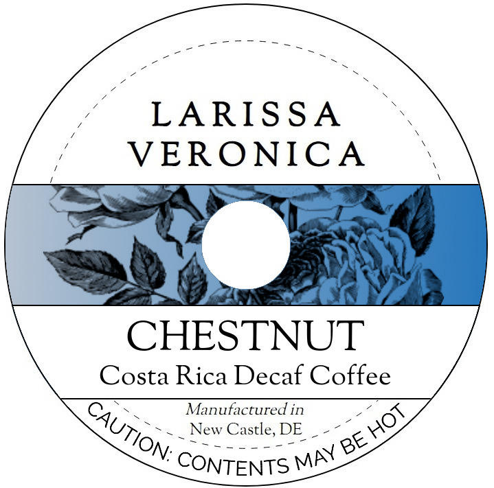 Chestnut Costa Rica Decaf Coffee <BR>(Single Serve K-Cup Pods)