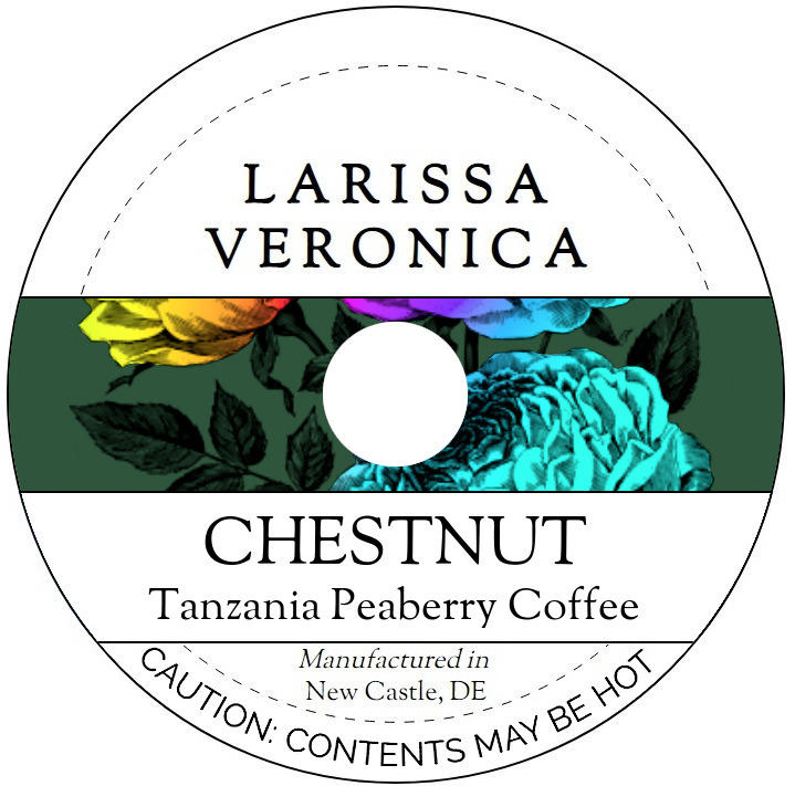 Chestnut Tanzania Peaberry Coffee <BR>(Single Serve K-Cup Pods)