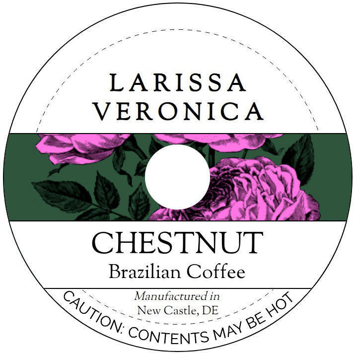 Chestnut Brazilian Coffee <BR>(Single Serve K-Cup Pods)