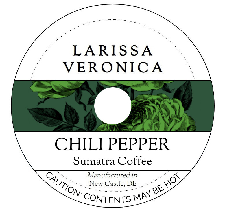 Chili Pepper Sumatra Coffee <BR>(Single Serve K-Cup Pods)