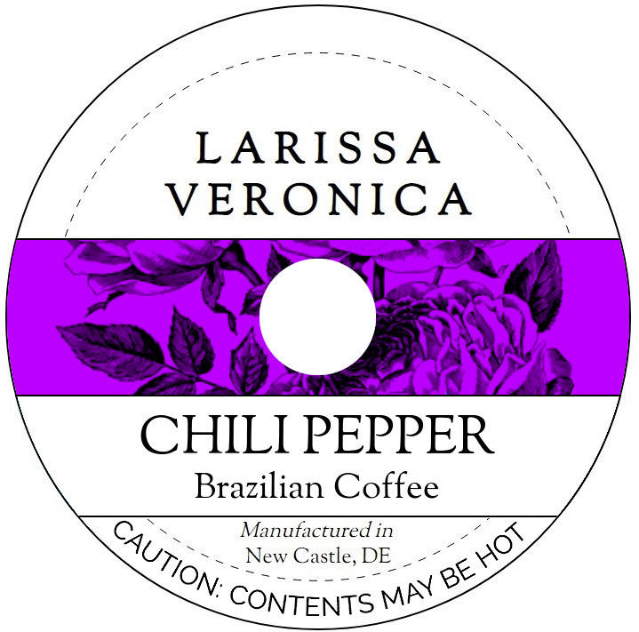 Chili Pepper Brazilian Coffee <BR>(Single Serve K-Cup Pods)