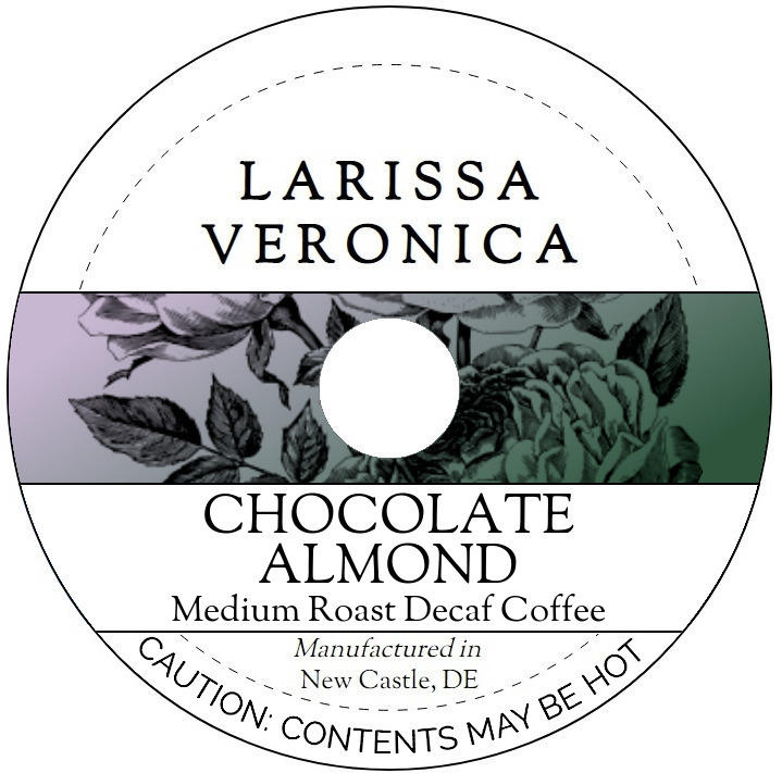 Chocolate Almond Medium Roast Decaf Coffee <BR>(Single Serve K-Cup Pods)