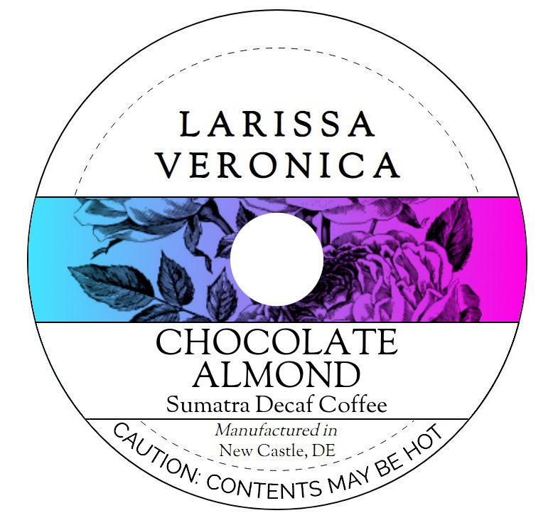 Chocolate Almond Sumatra Decaf Coffee <BR>(Single Serve K-Cup Pods)