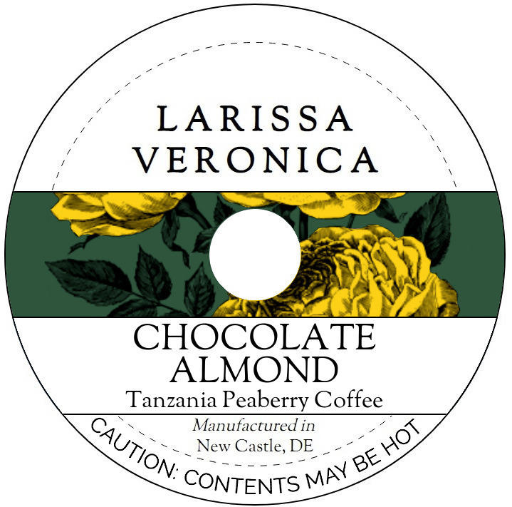 Chocolate Almond Tanzania Peaberry Coffee <BR>(Single Serve K-Cup Pods)
