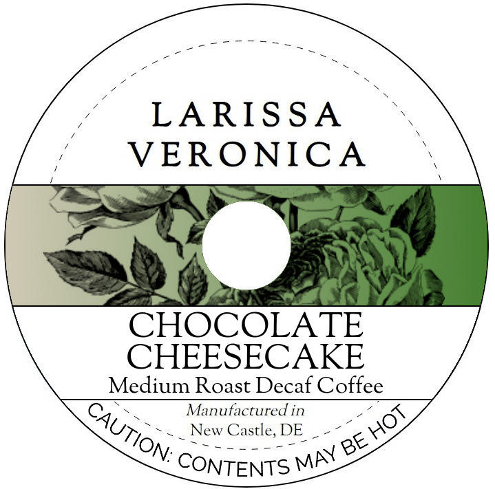 Chocolate Cheesecake Medium Roast Decaf Coffee <BR>(Single Serve K-Cup Pods)