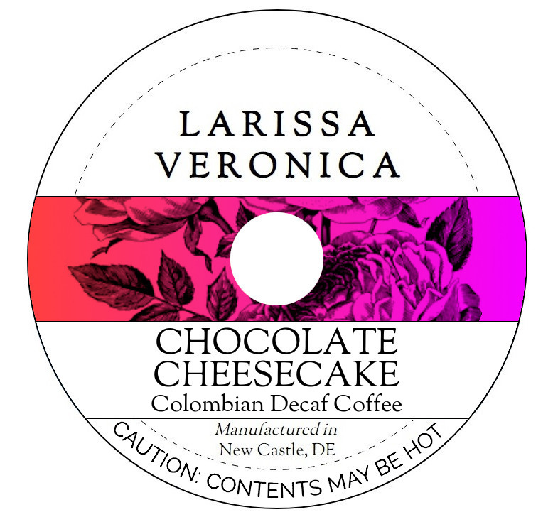 Chocolate Cheesecake Colombian Decaf Coffee <BR>(Single Serve K-Cup Pods)