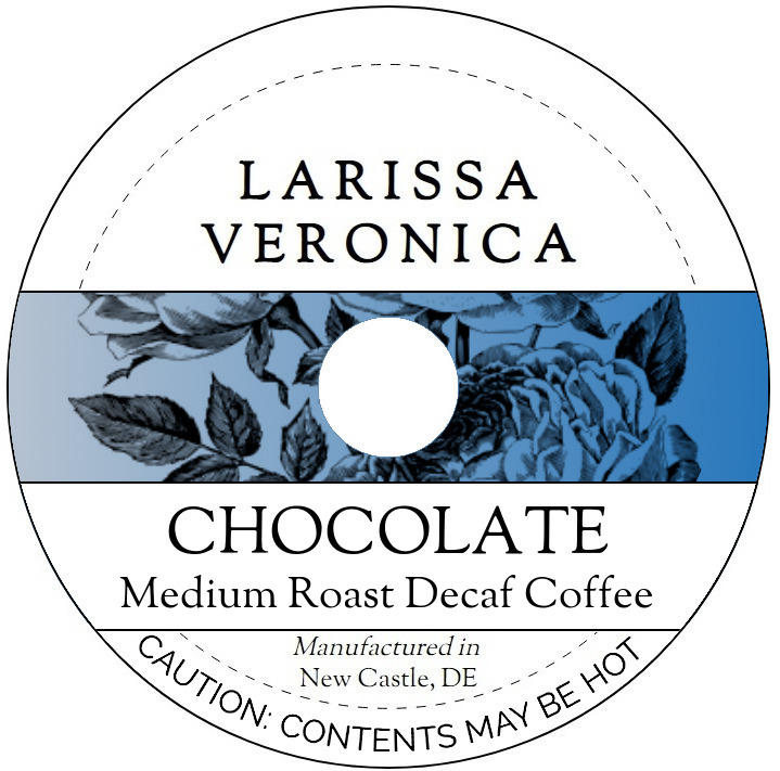 Chocolate Medium Roast Decaf Coffee <BR>(Single Serve K-Cup Pods)