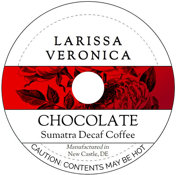 Chocolate Sumatra Decaf Coffee <BR>(Single Serve K-Cup Pods)
