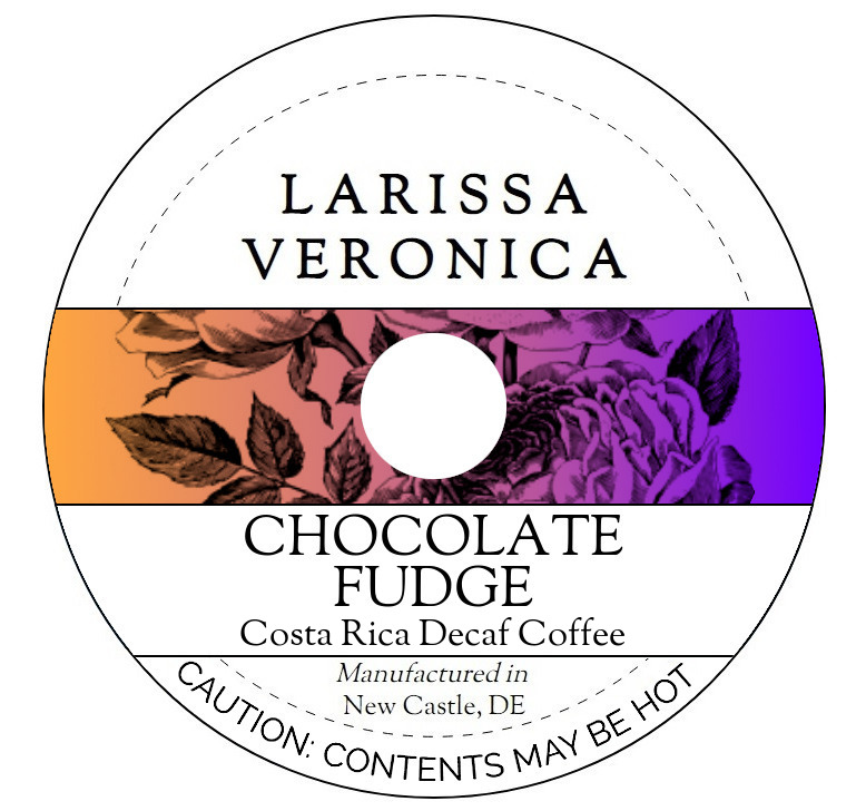 Chocolate Fudge Costa Rica Decaf Coffee <BR>(Single Serve K-Cup Pods)