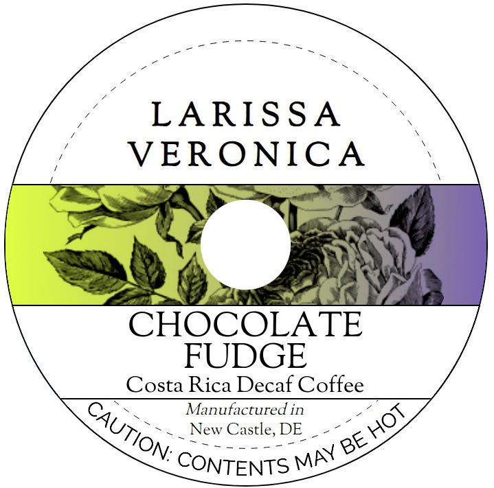 Chocolate Fudge Costa Rica Decaf Coffee <BR>(Single Serve K-Cup Pods)