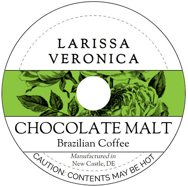 Chocolate Malt Brazilian Coffee <BR>(Single Serve K-Cup Pods)