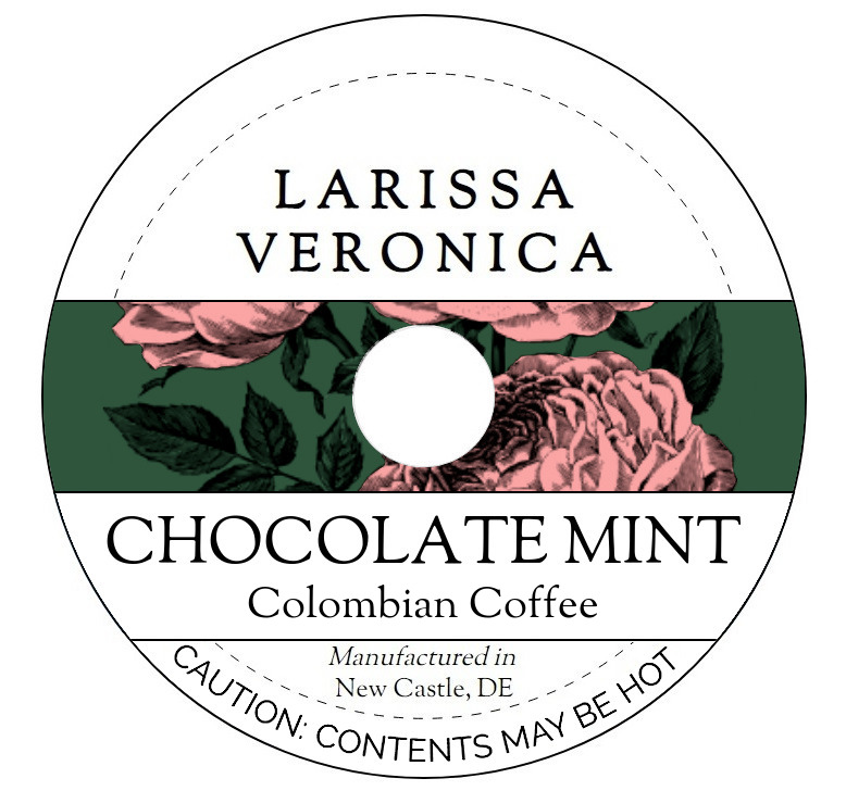Chocolate Mint Colombian Coffee <BR>(Single Serve K-Cup Pods)