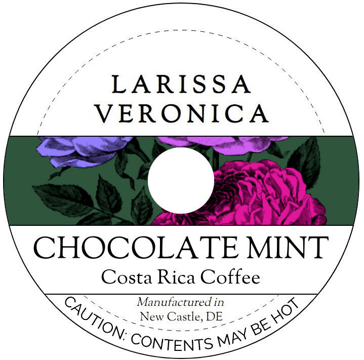 Chocolate Mint Costa Rica Coffee <BR>(Single Serve K-Cup Pods)