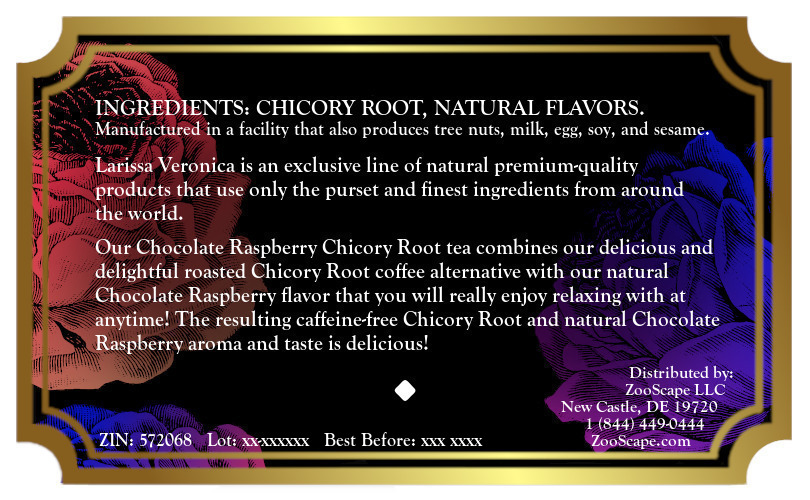 Chocolate Raspberry Chicory Root Tea <BR>(Single Serve K-Cup Pods)
