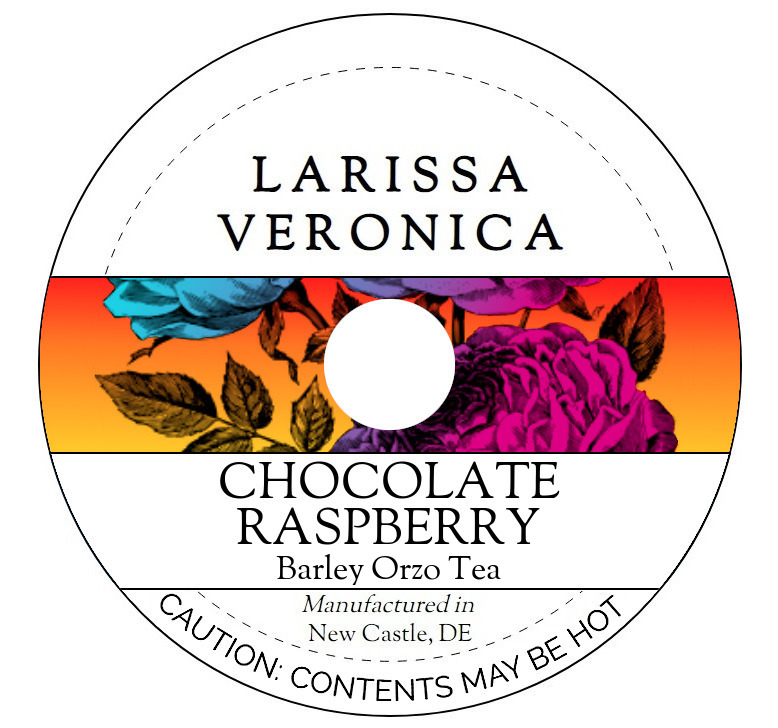 Chocolate Raspberry Barley Orzo Tea <BR>(Single Serve K-Cup Pods)
