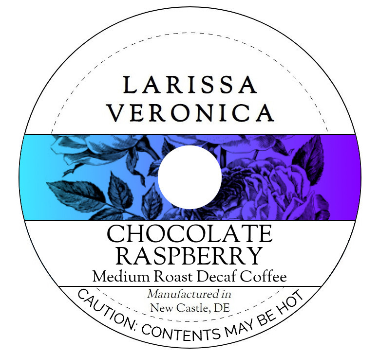 Chocolate Raspberry Medium Roast Decaf Coffee <BR>(Single Serve K-Cup Pods)